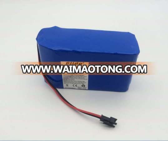 Rechargeable 18650 14.8V 10Ah battery packs for stagelight